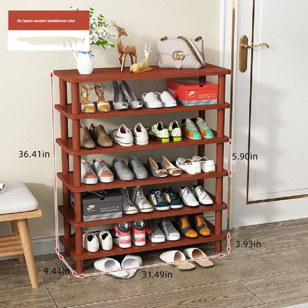 Latitude Run 24 Pair Shoe Rack Wayfair